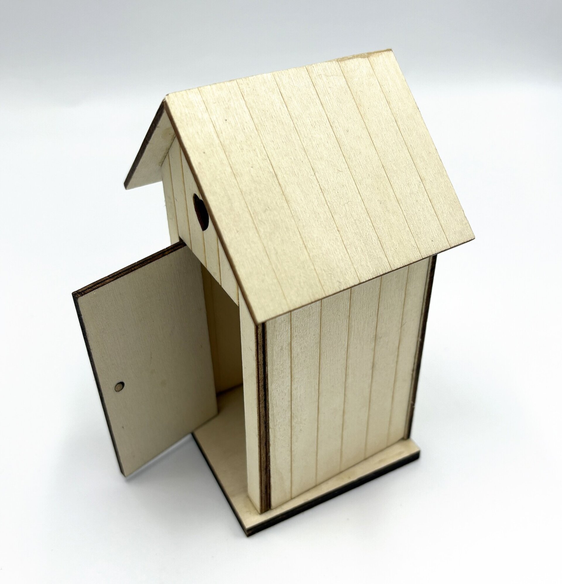 Casita de madera para manualidades - 4