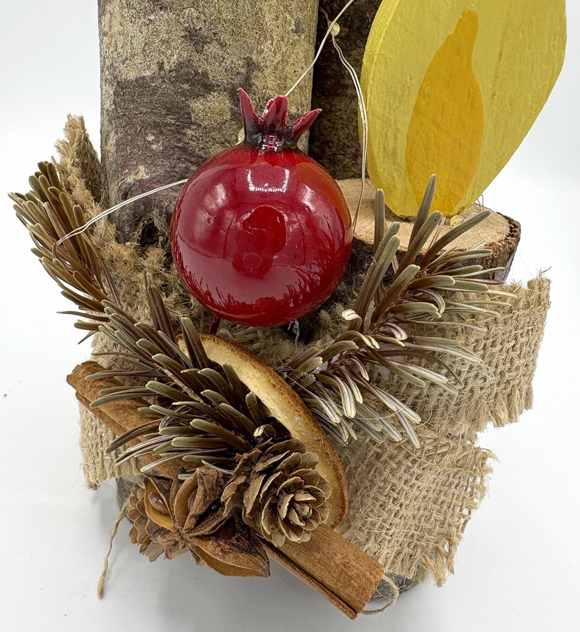 Velas navideñas – Decoración Artesanal - 8