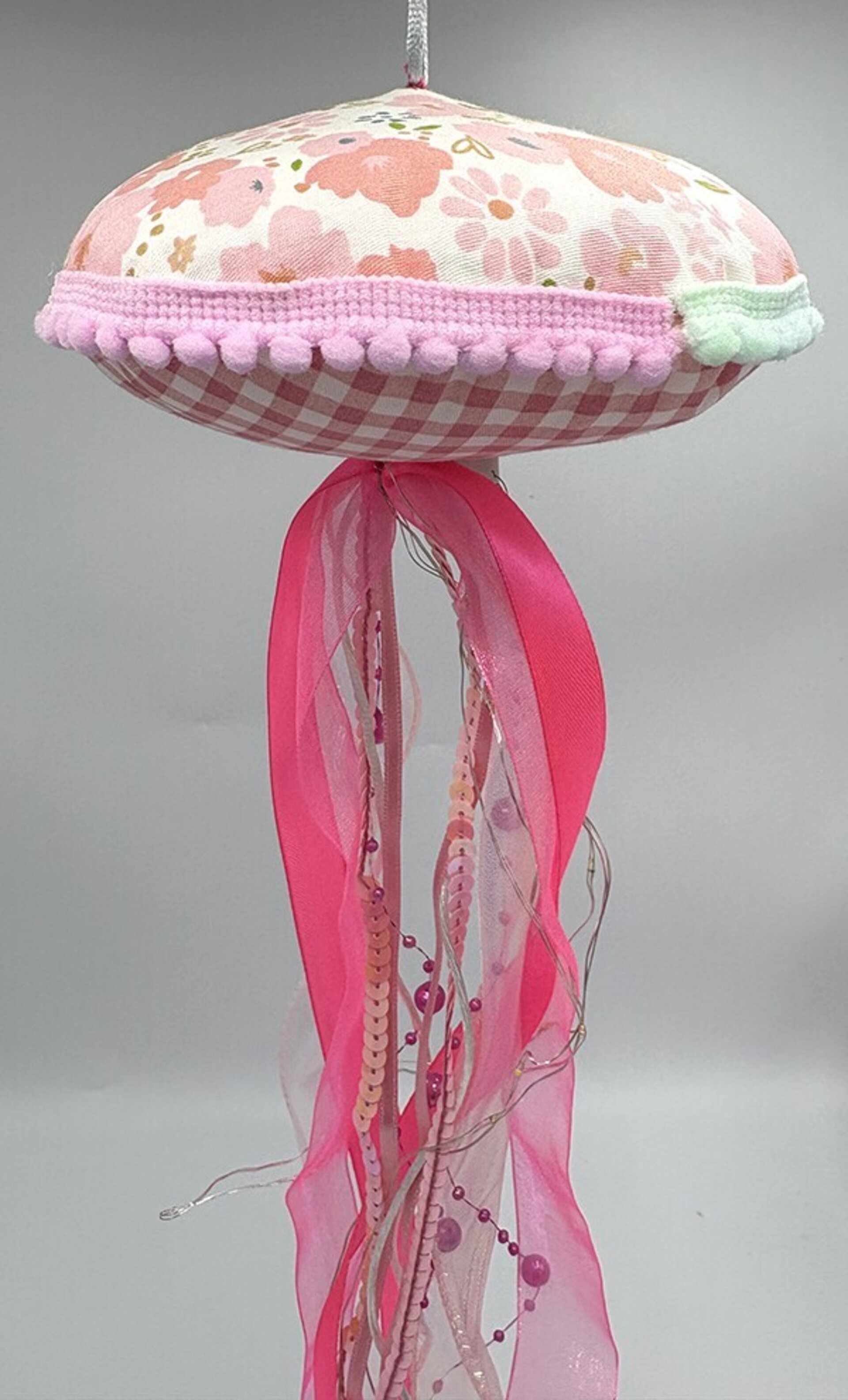 Medusas decorativas con luz LED hechas a mano – Punto de luz infantil - 8