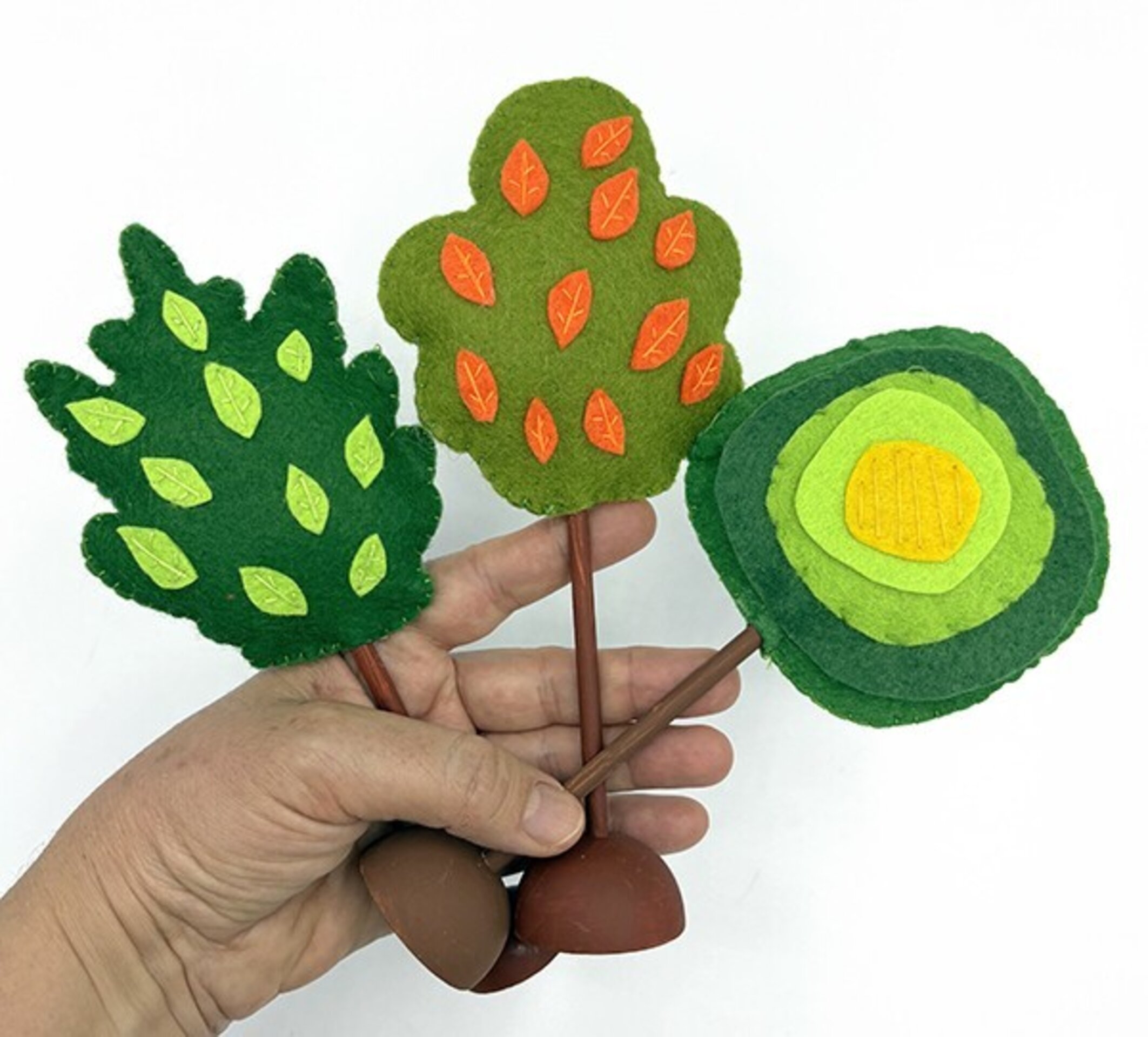 Árboles decorativos hechos a mano para mini mundos - 9