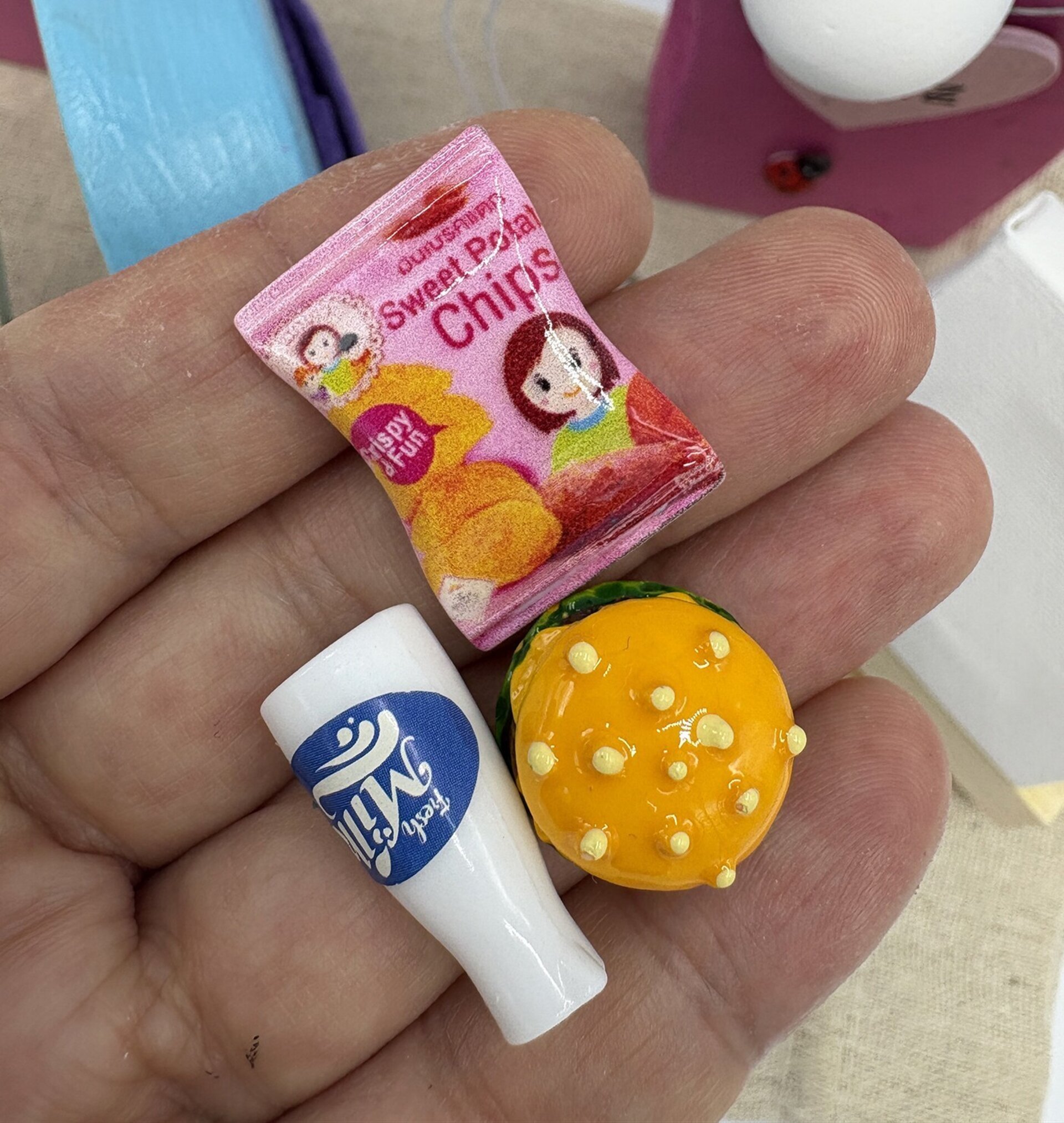 Puerta mágica del Ratoncito Pérez con set pintura - 11