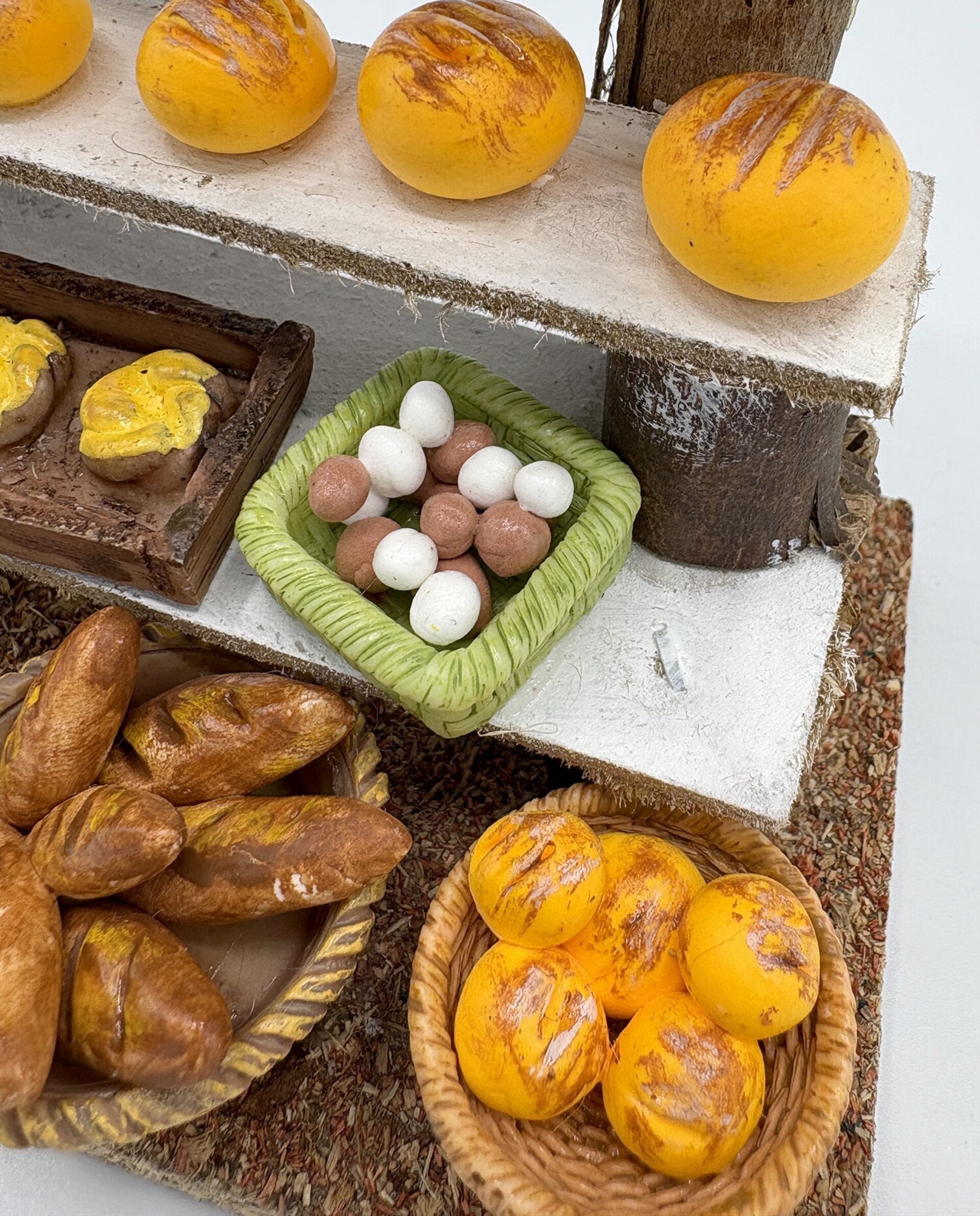 Panadería en miniatura para pesebre - 8