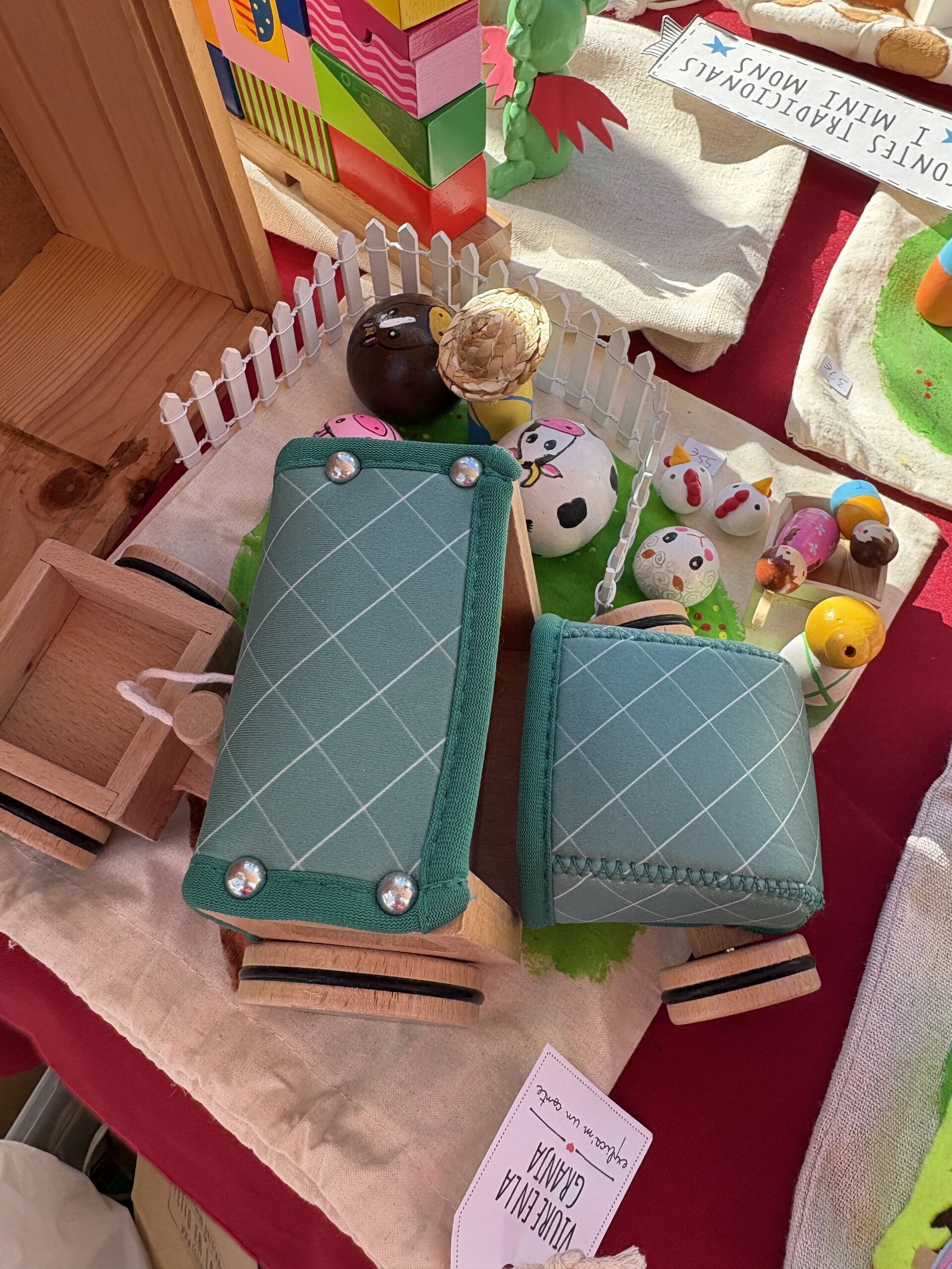 Mini mundo Familia en la granja con tractor y animales - 3