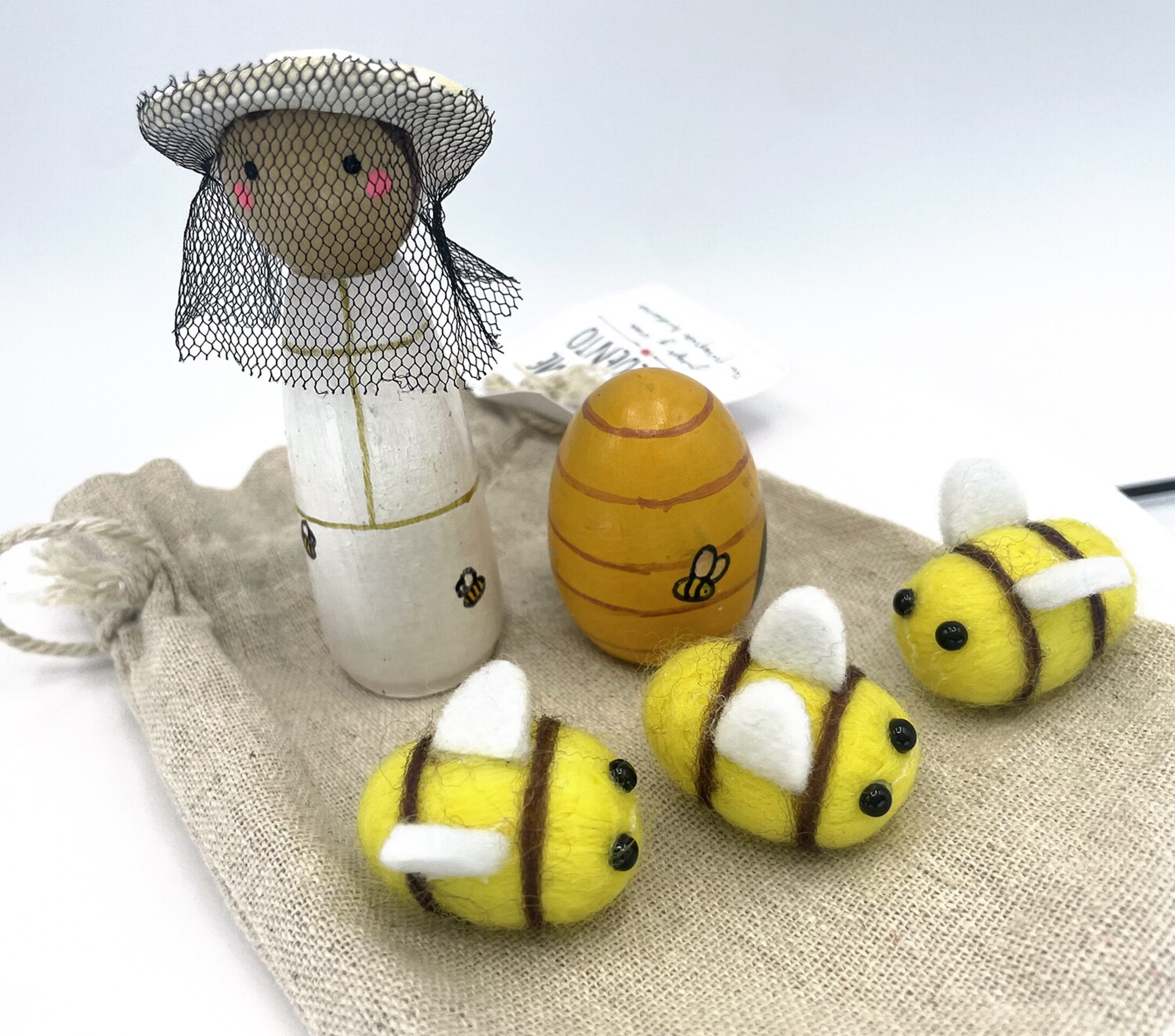 Mini mundo de Apicultora y abejas - 3