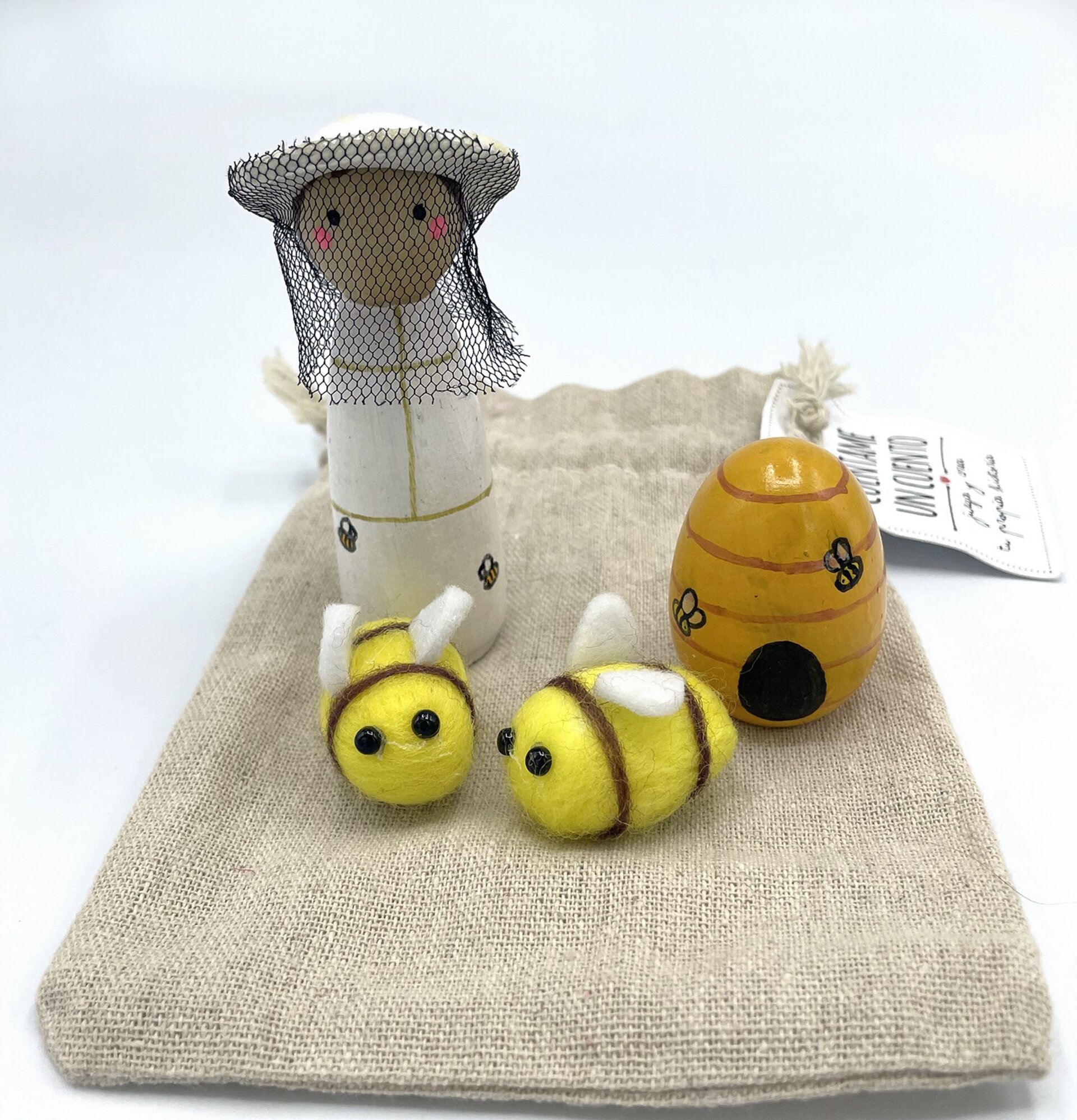 Mini mundo de Apicultora y abejas - 2