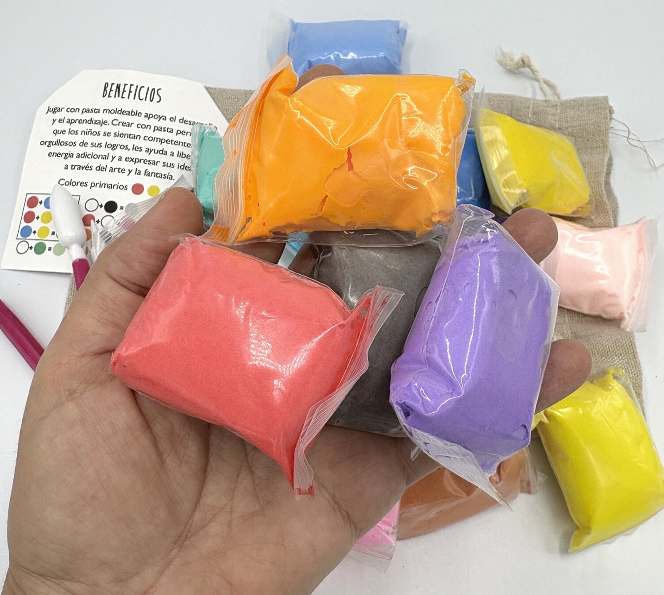 Kit manualidades Crea con pasta flexible - 4