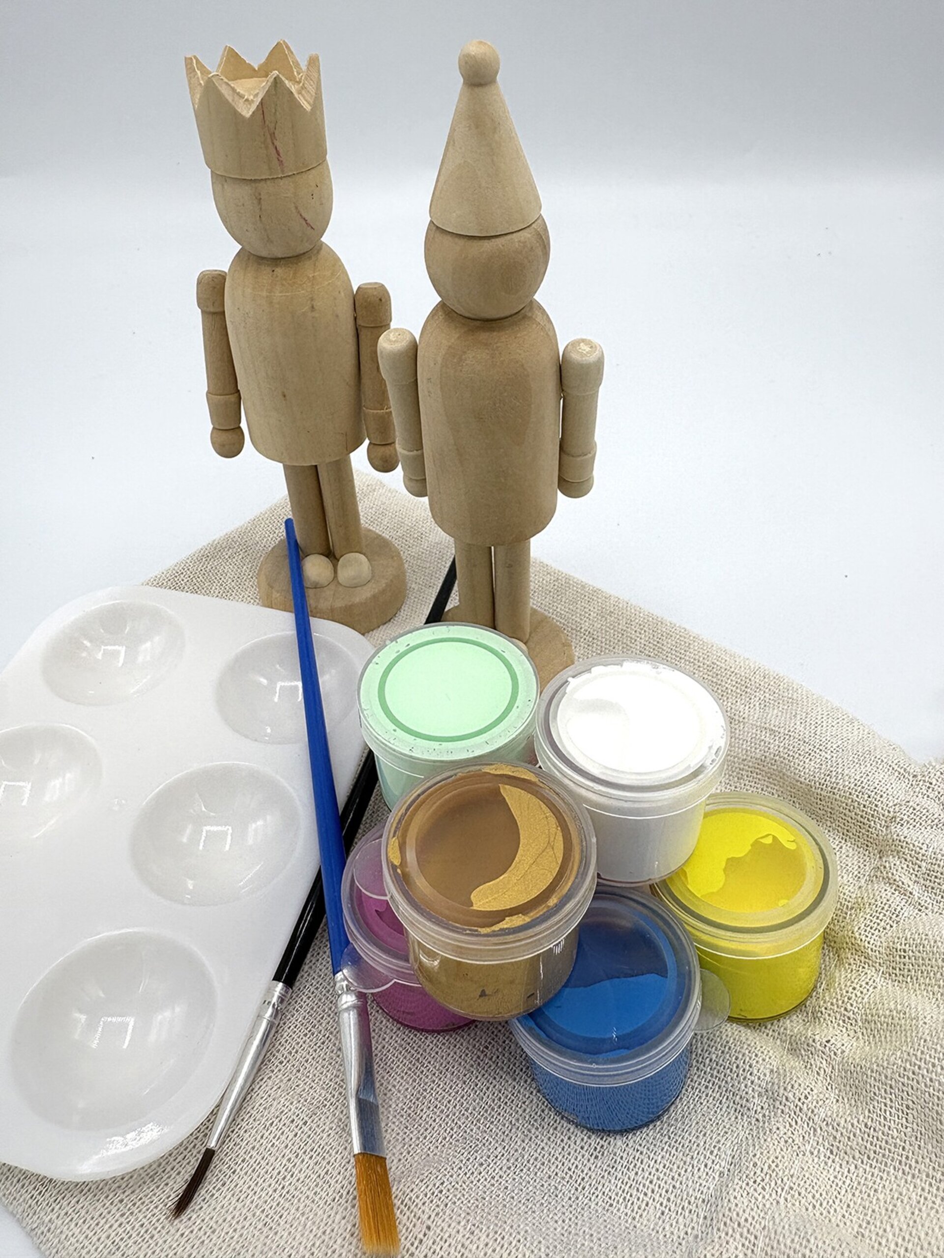 Kit manualidades Navideño Pinta tus cascanueces - 2