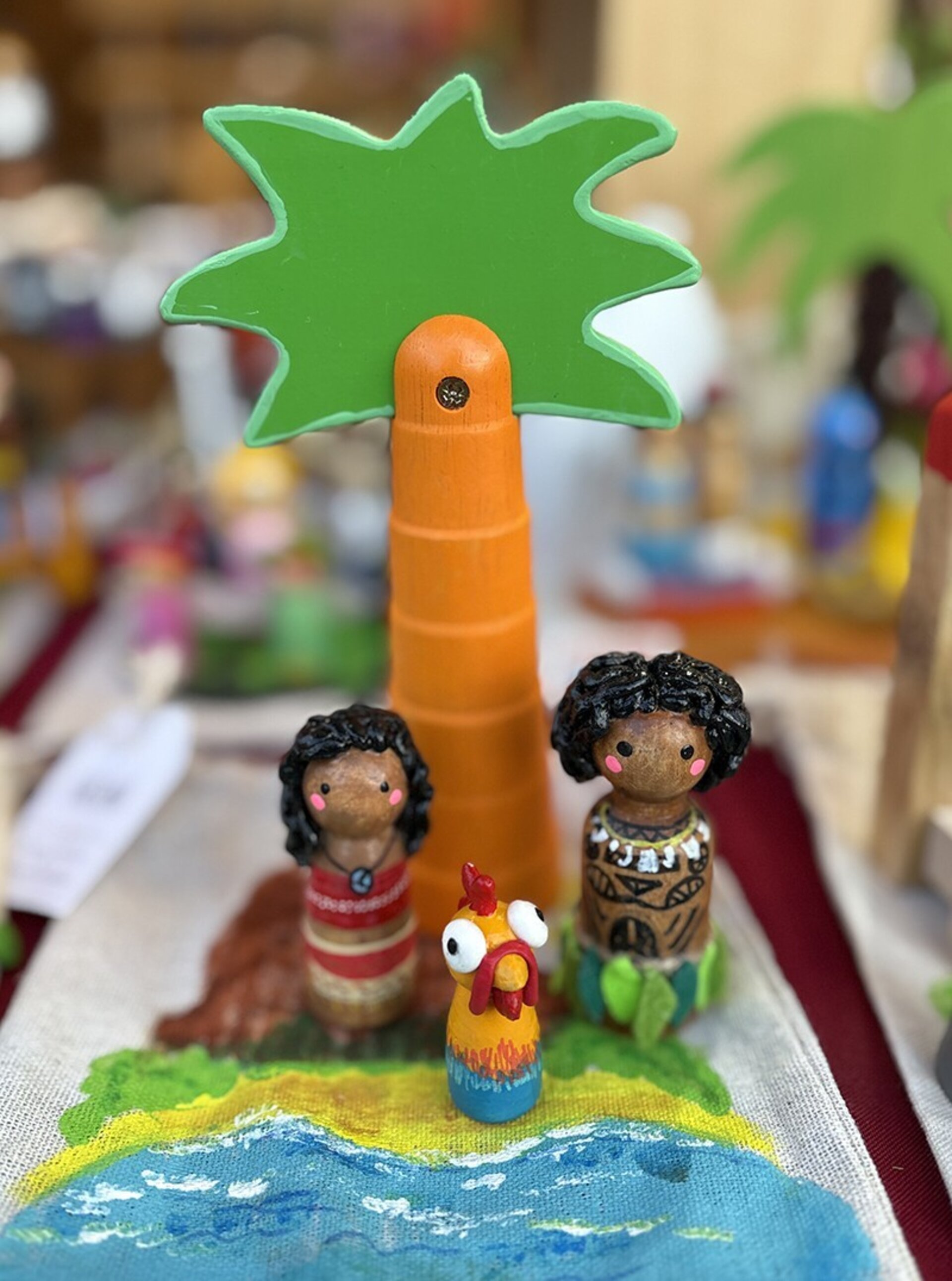 Mini Mundo inspirado en Vaiana – Inspiración Aventuras del Océano - 2