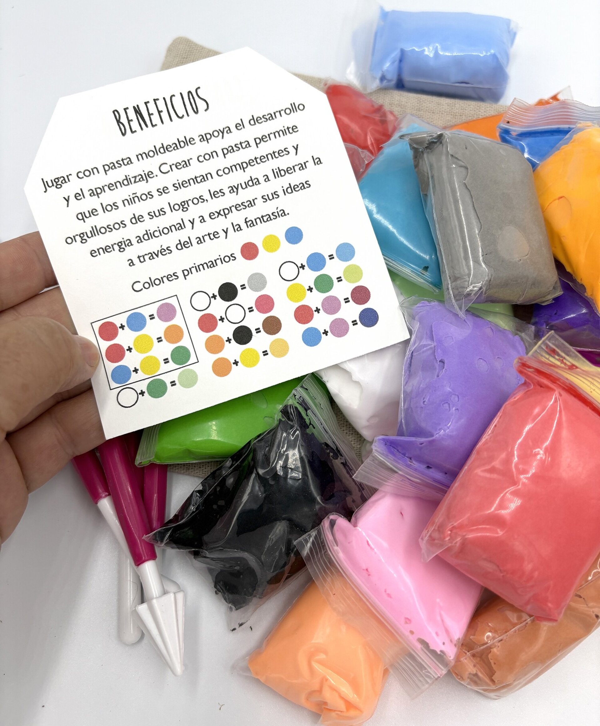Kit manualidades Crea con pasta flexible - 5