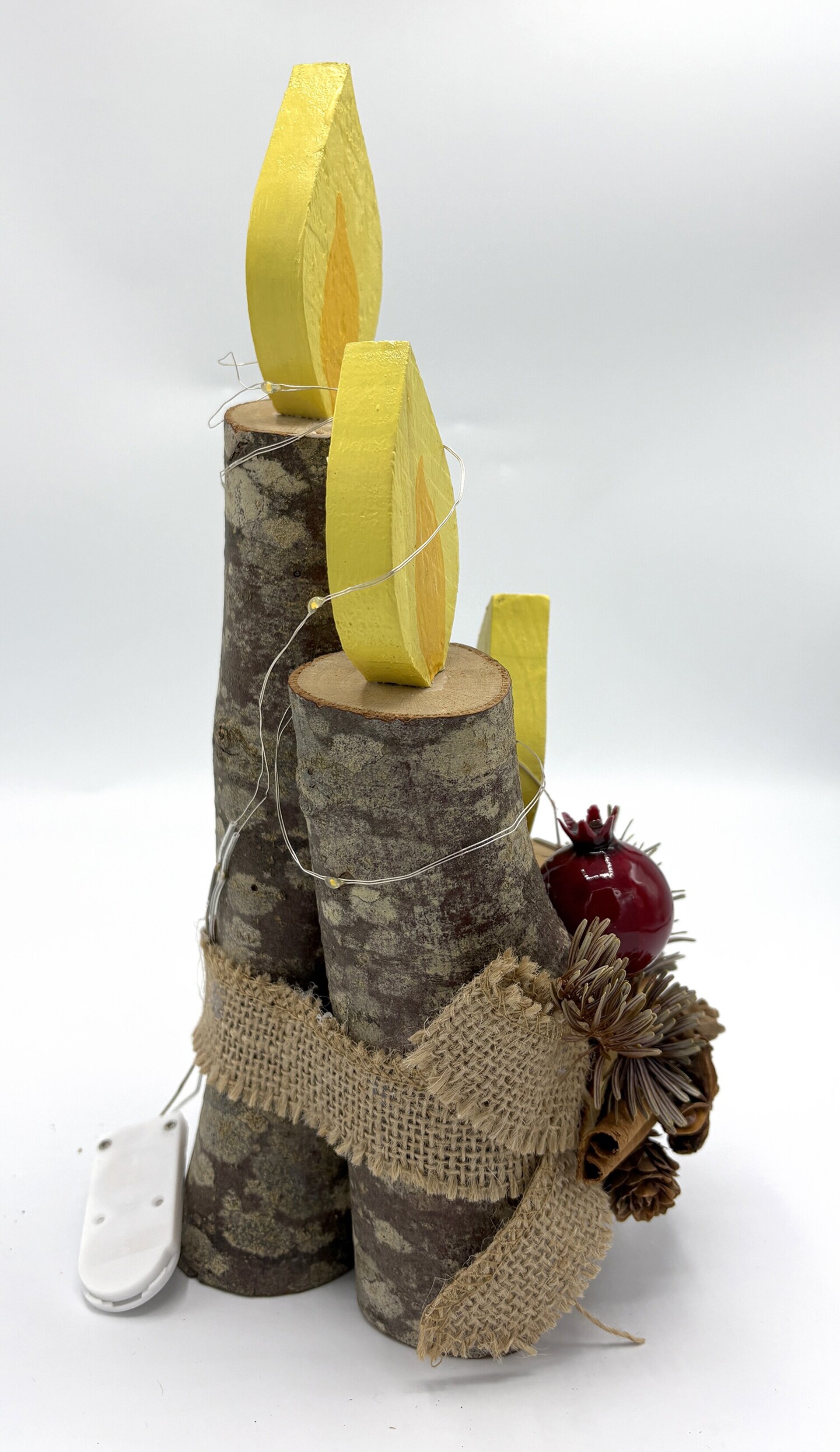 Velas navideñas – Decoración Artesanal - 6