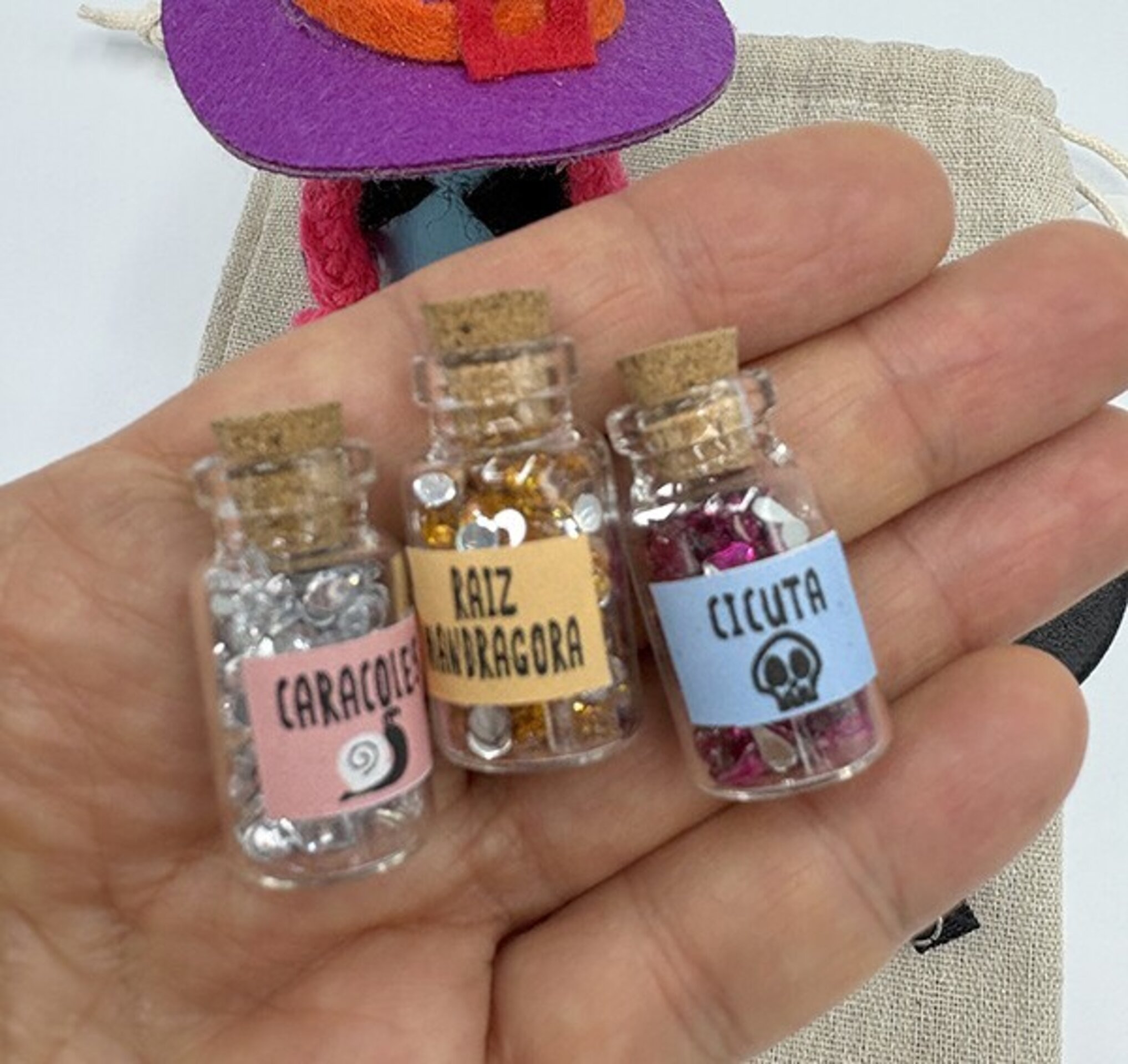 Mini Mundo de Bruja con Accesorios mágicos | Juego Creativo Mágico - 6