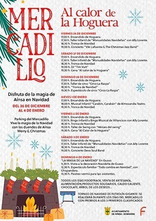 Feria Navidad en A&iacute;nsa
