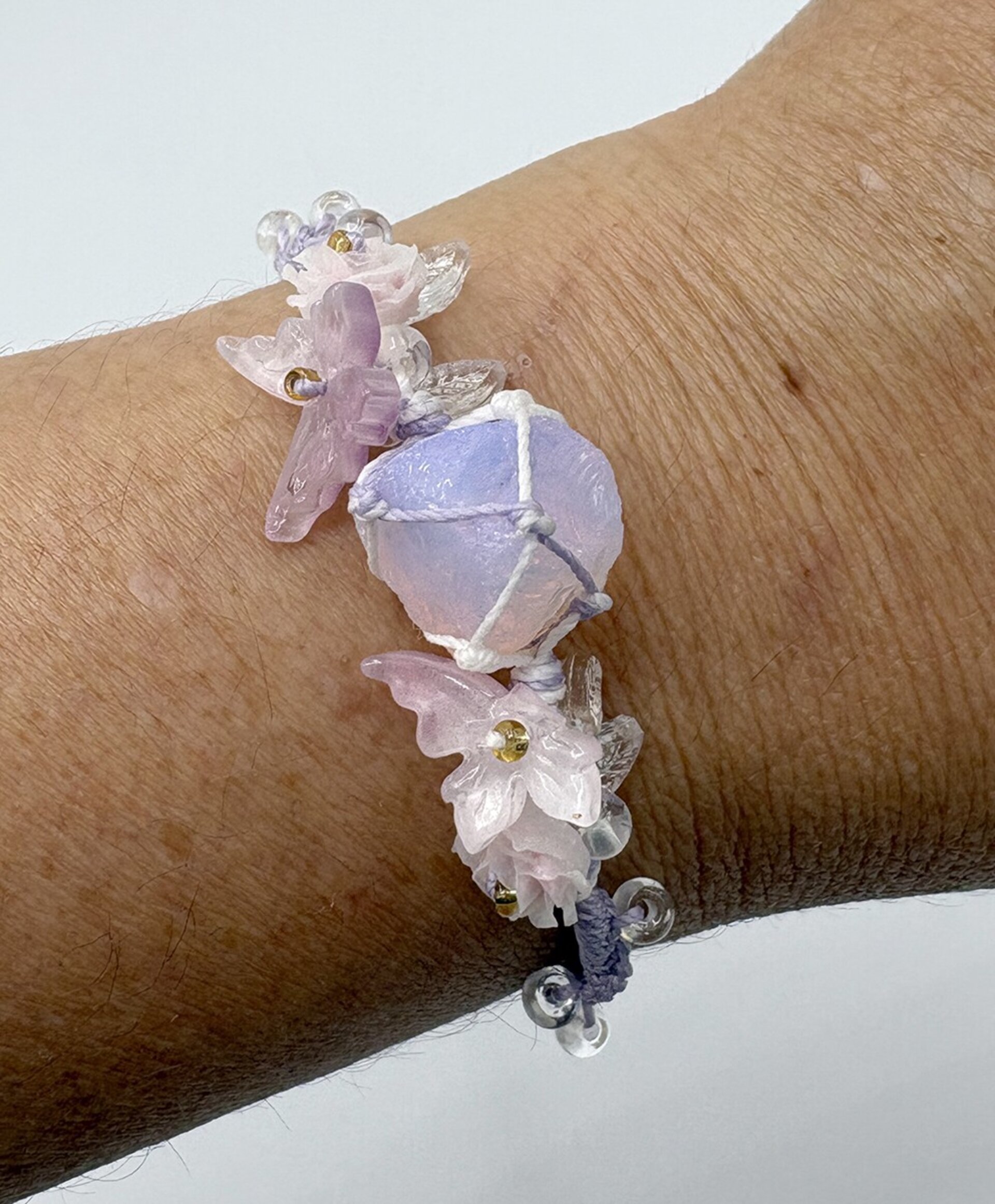 Pulseras de hadas con piedra natural - 8