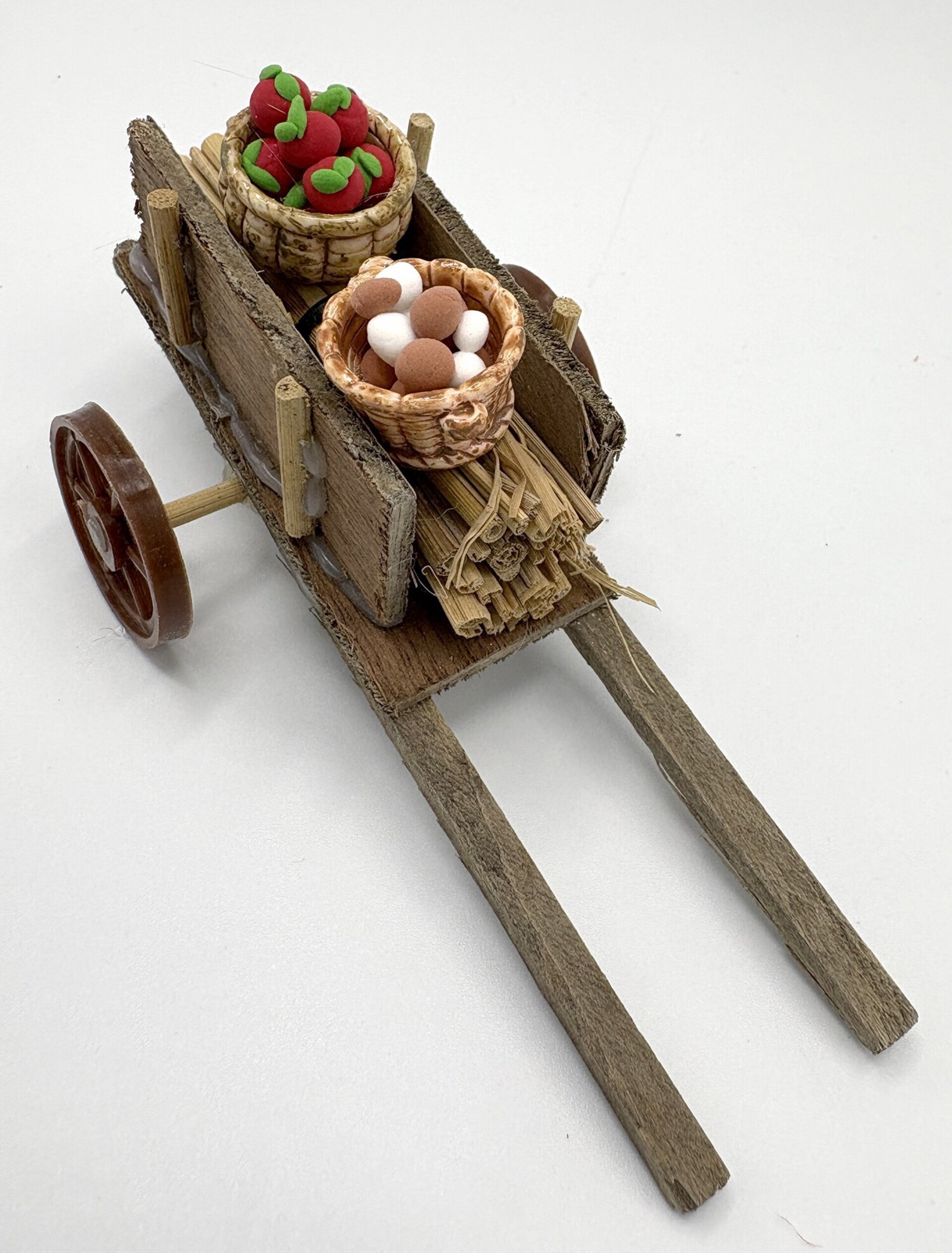 Carro miniatura para pesebre - 3