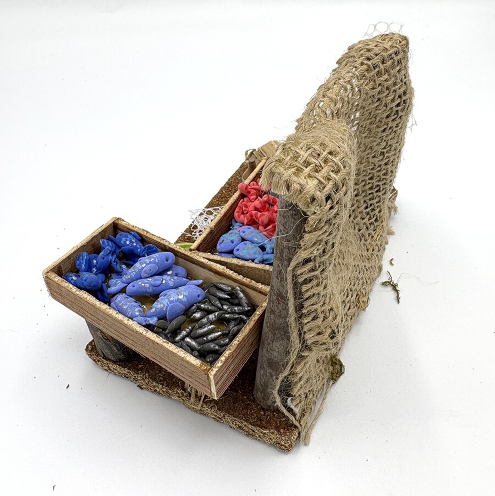 Pescadería en miniatura para pesebre - 6
