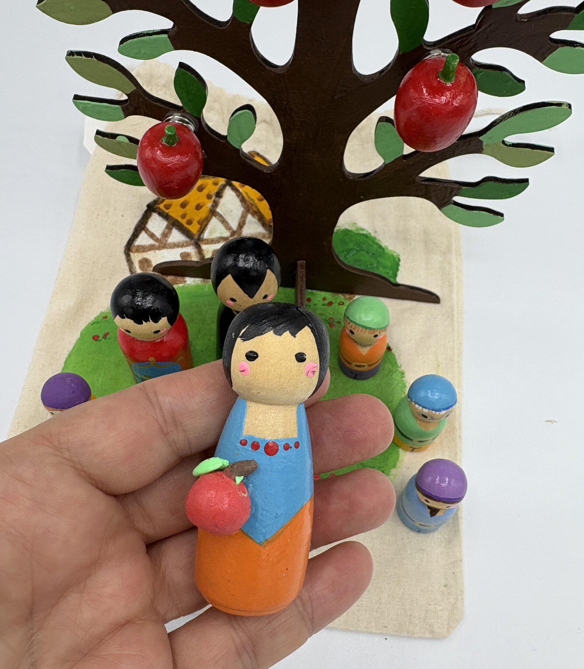 Mini mundo del Cuento Blancanieves y los 7 enanitos - 7