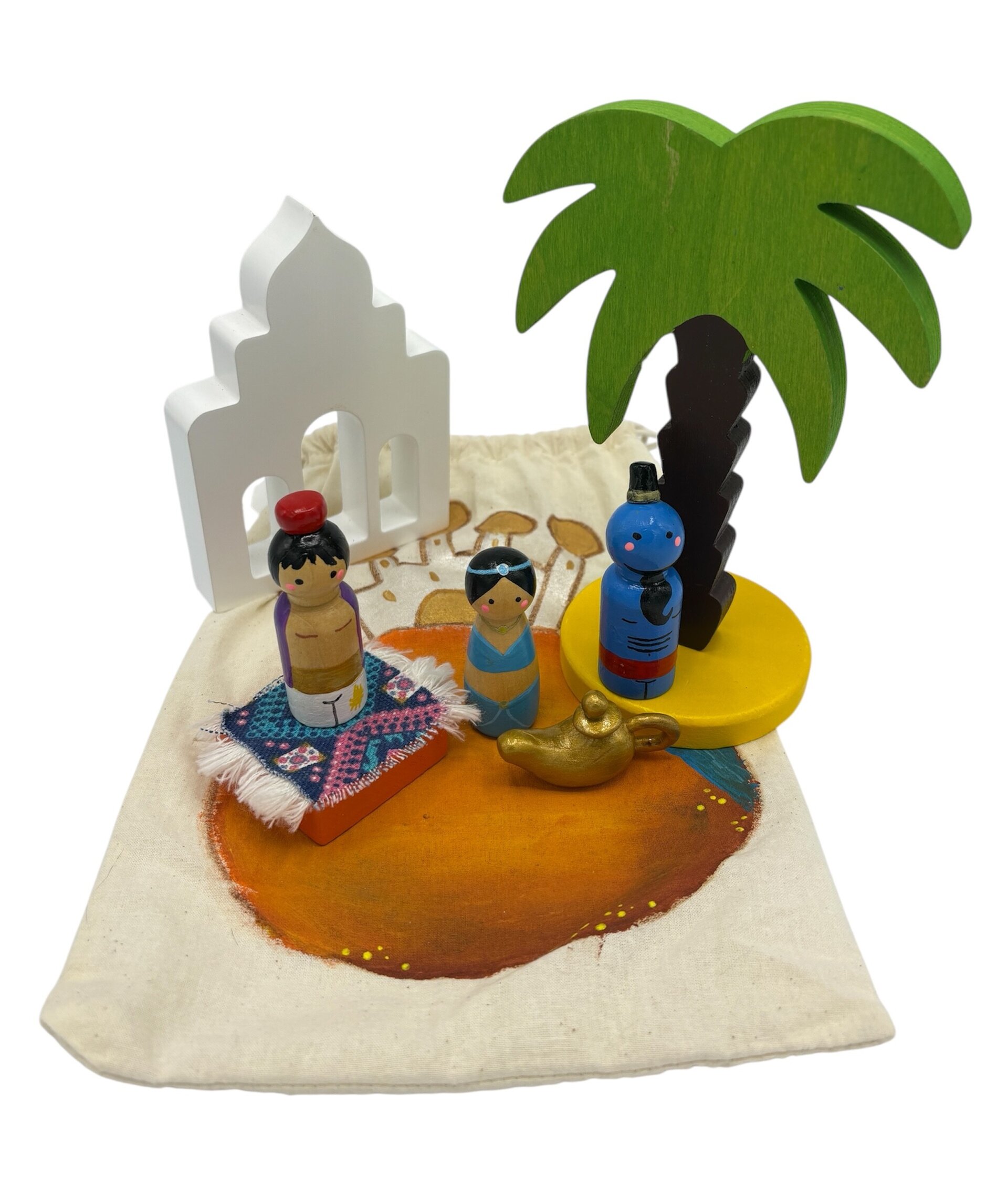 Mini mundo Aladdin y la lámpara mágica - 9