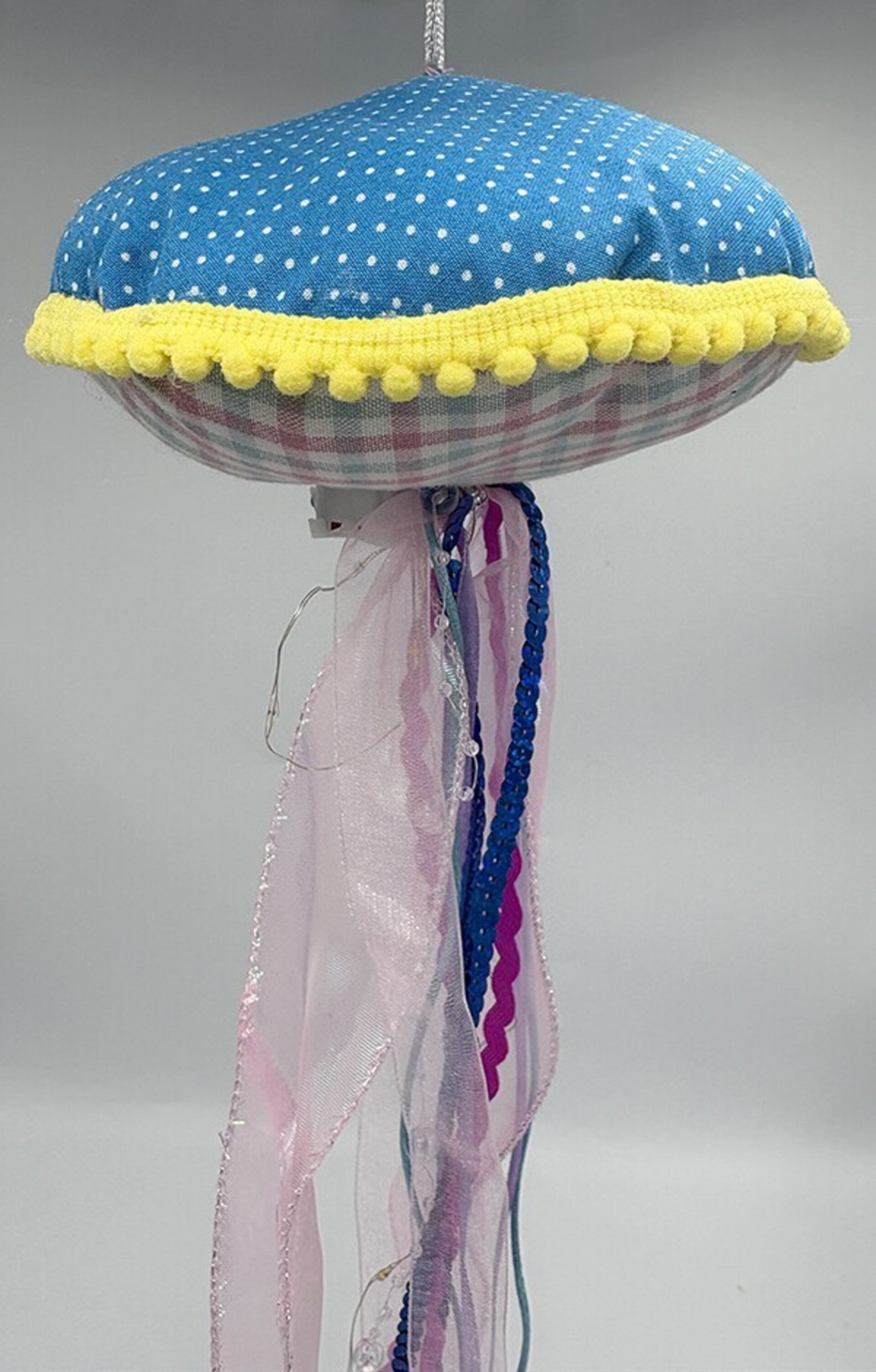 Medusas decorativas con luz LED hechas a mano – Punto de luz infantil - 12