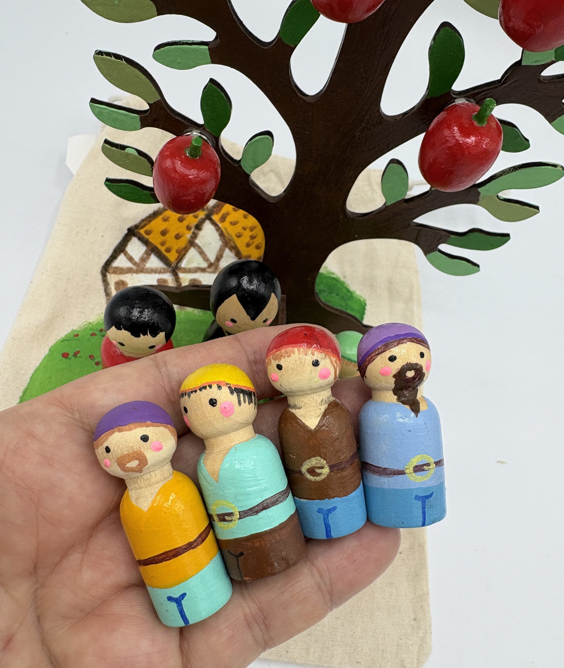 Mini mundo del Cuento Blancanieves y los 7 enanitos - 8