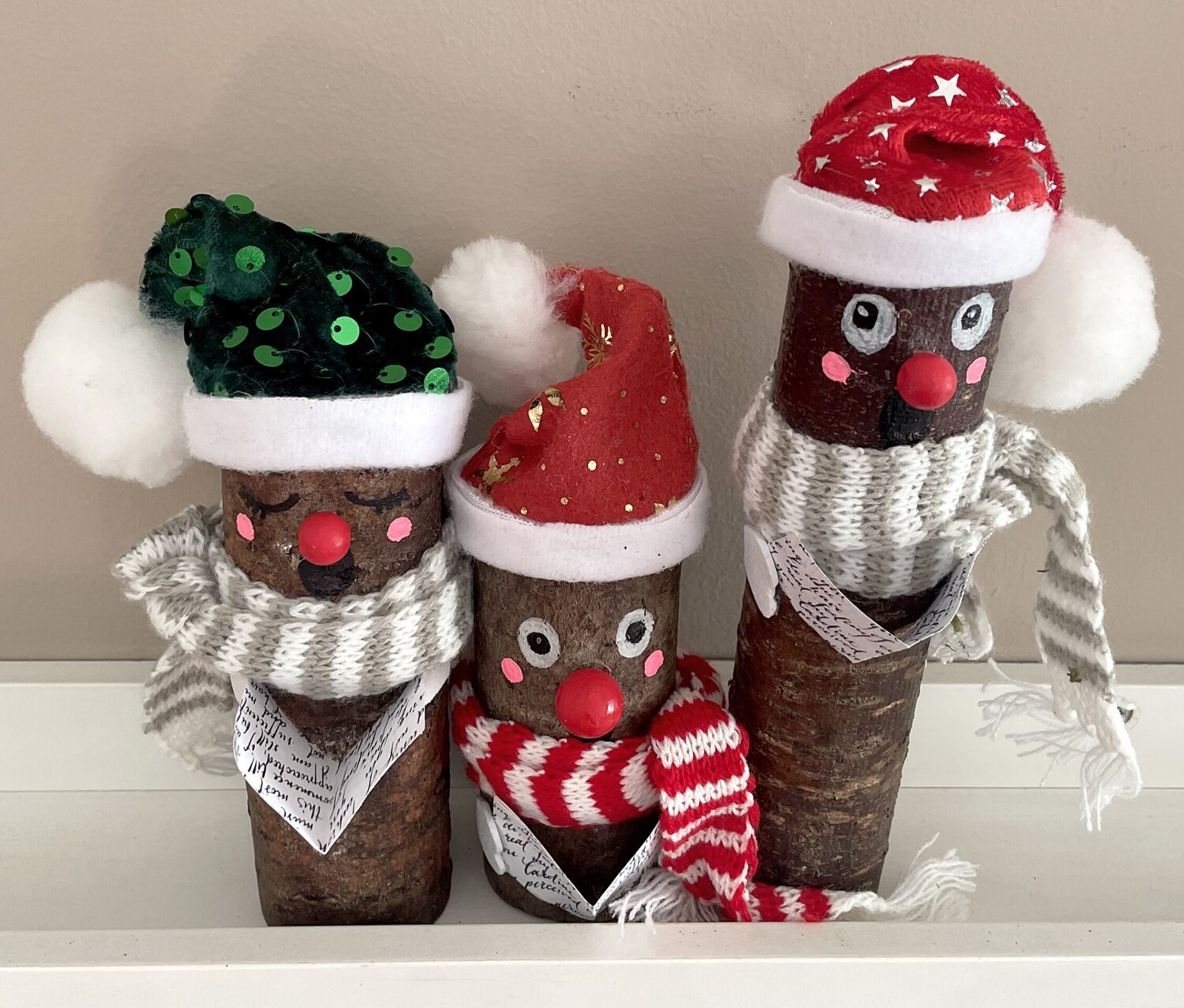 Niños Cantores Navideños – Decoración Artesanal - 11