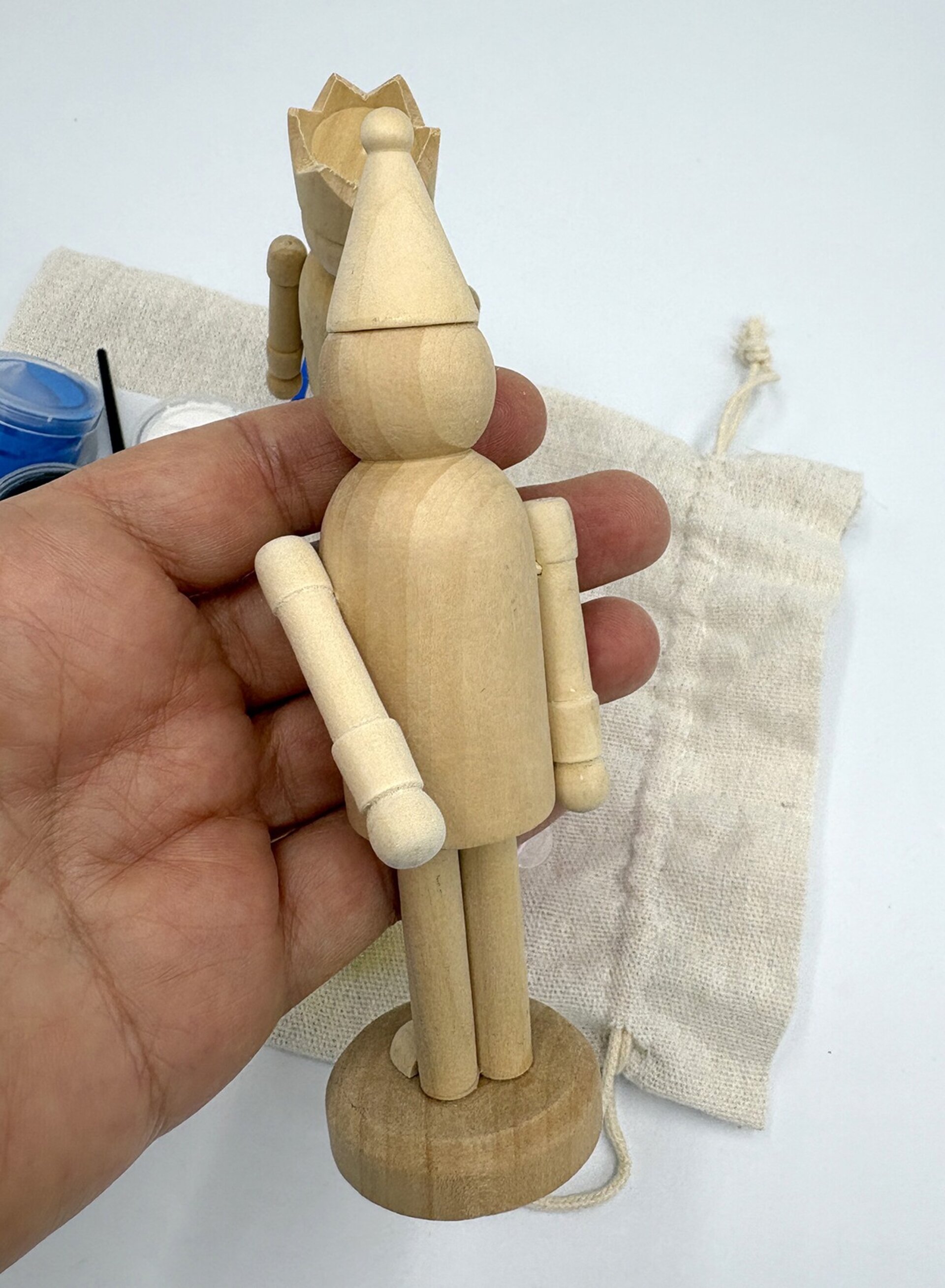 Kit manualidades Navideño Pinta tus cascanueces - 5