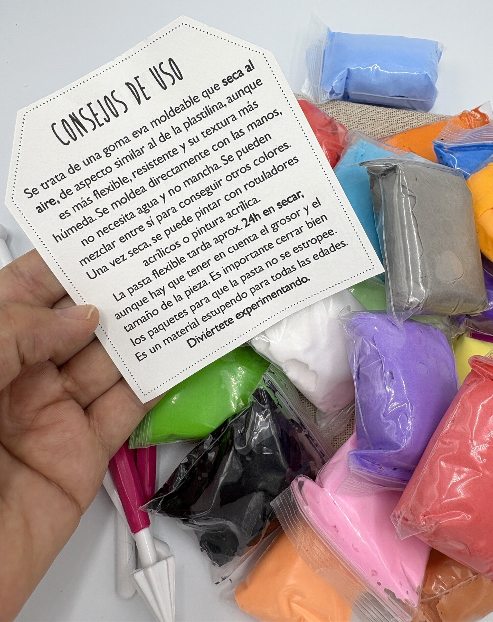 Kit manualidades Crea con pasta flexible - 6