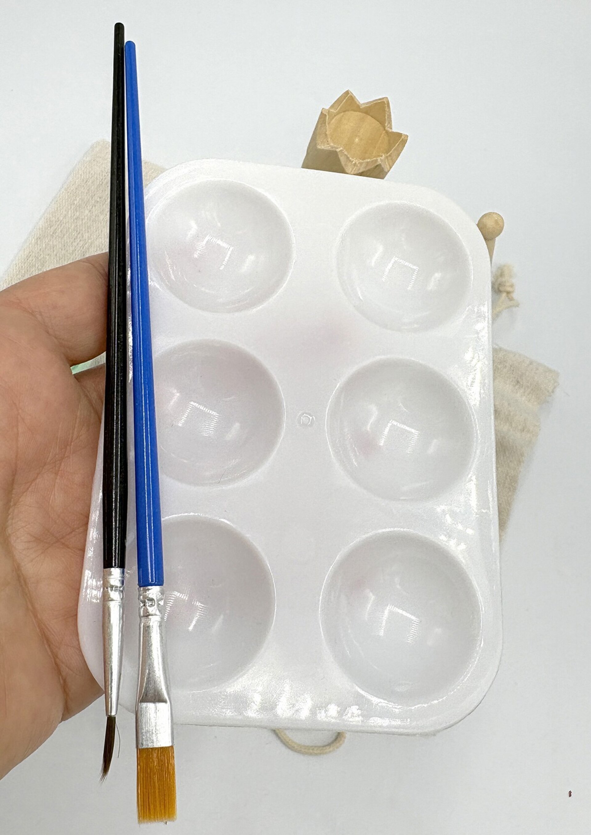 Kit manualidades Navideño Pinta tus cascanueces - 7