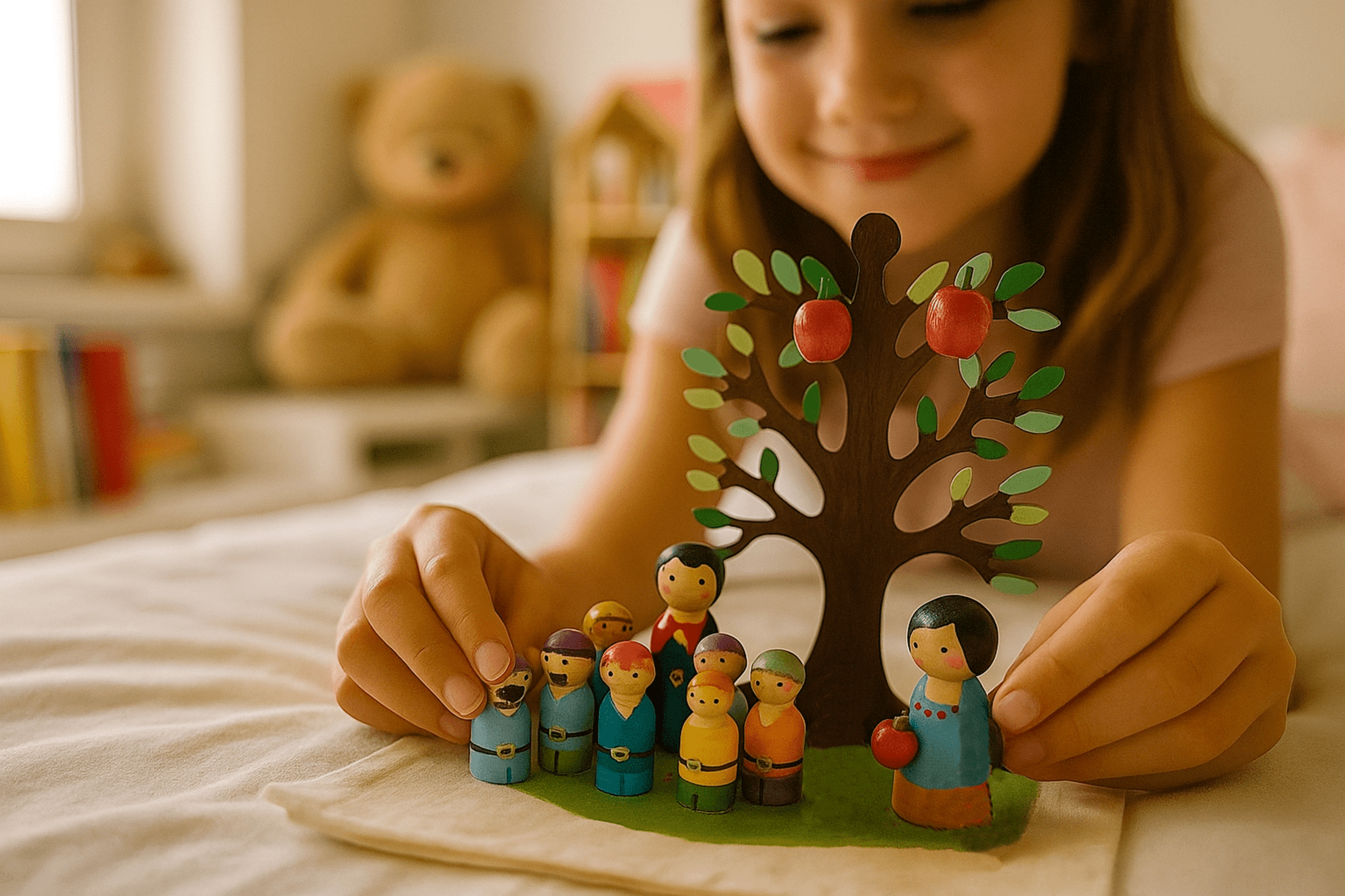 Mini mundo del Cuento Blancanieves y los 7 enanitos - 2