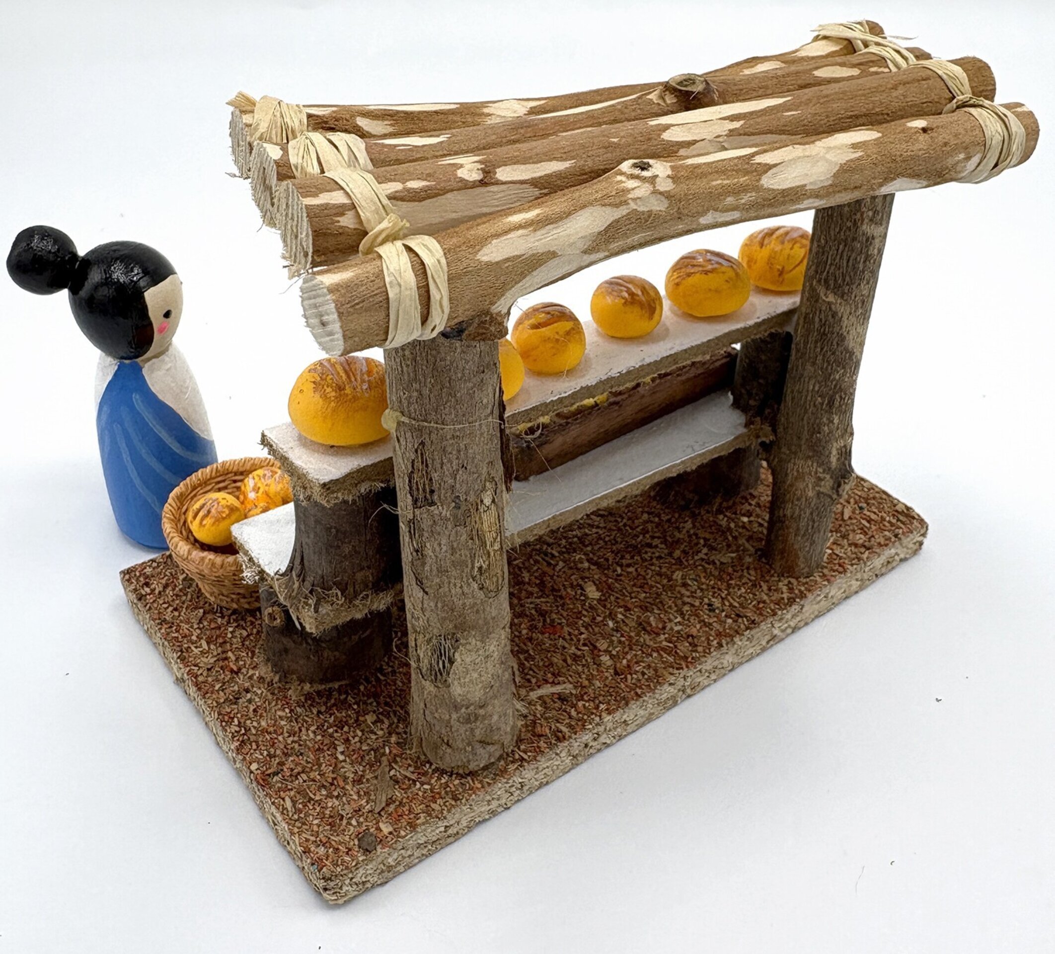 Panadería en miniatura para pesebre - 13