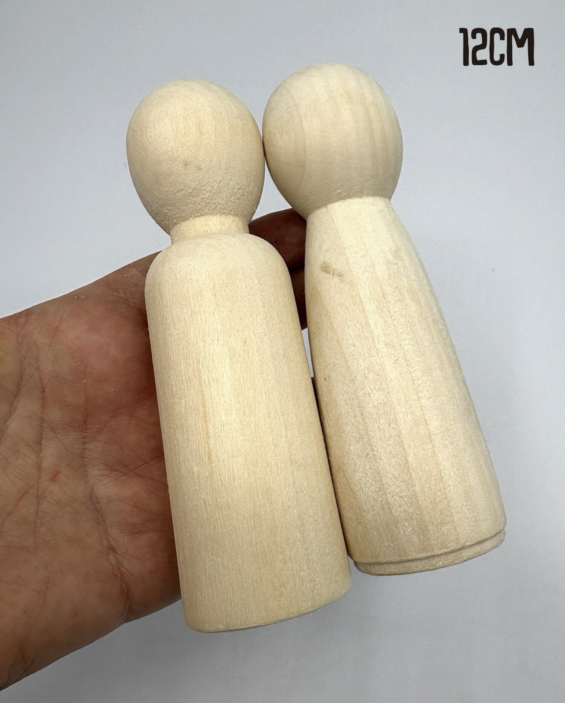 Figuras de madera sin pintar para manualidades - 6