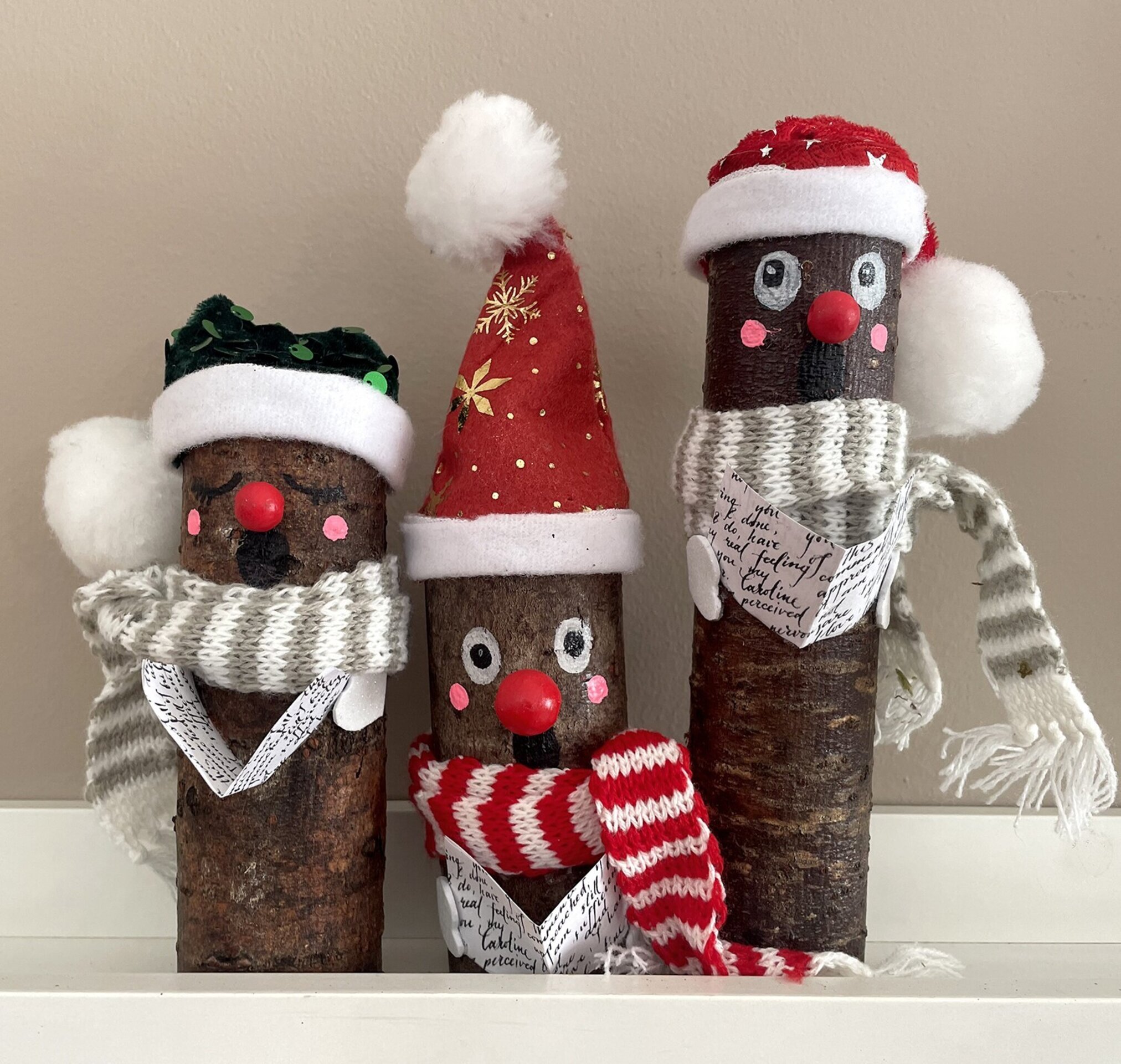 Niños Cantores Navideños – Decoración Artesanal - 1